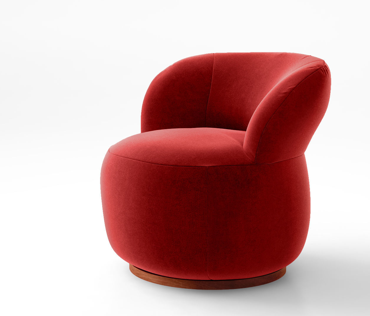 Jardan Joy armchair and Ottoman 3D model CGTrader