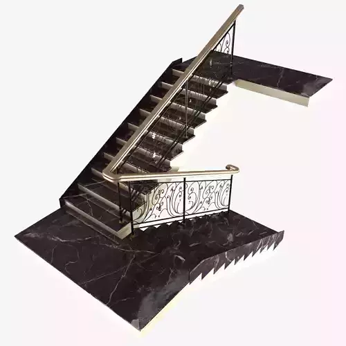 Classic Marble Stairs