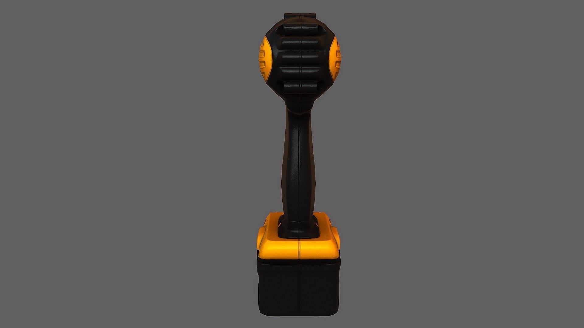 Cordless Drill - Low Poly Low-poly 3D model_15