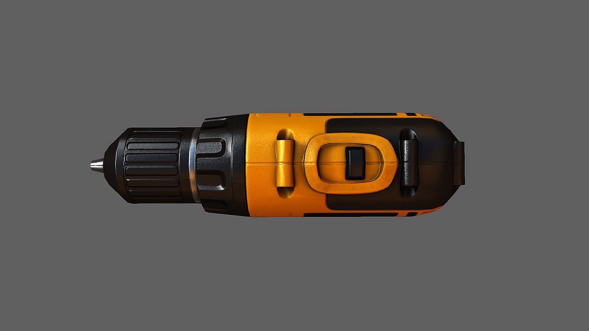 Cordless Drill - Low Poly Low-poly 3D model_16