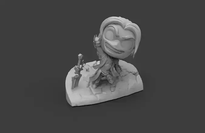 Anduin Wrynn - World of Warcraft Chibi