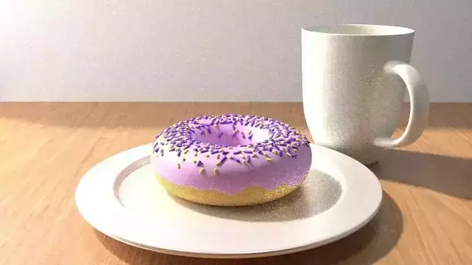 A Donut and Mug