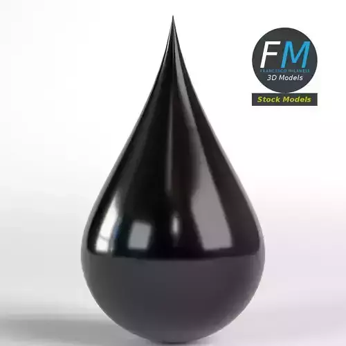Stylized Ink Drop