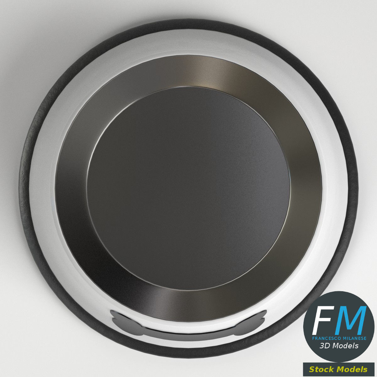 Dog bowl 1 3D model_6