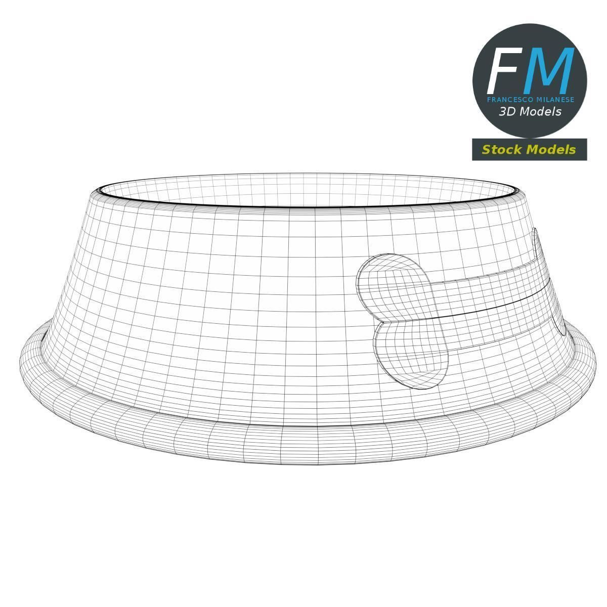 Dog bowl 1 3D model_7