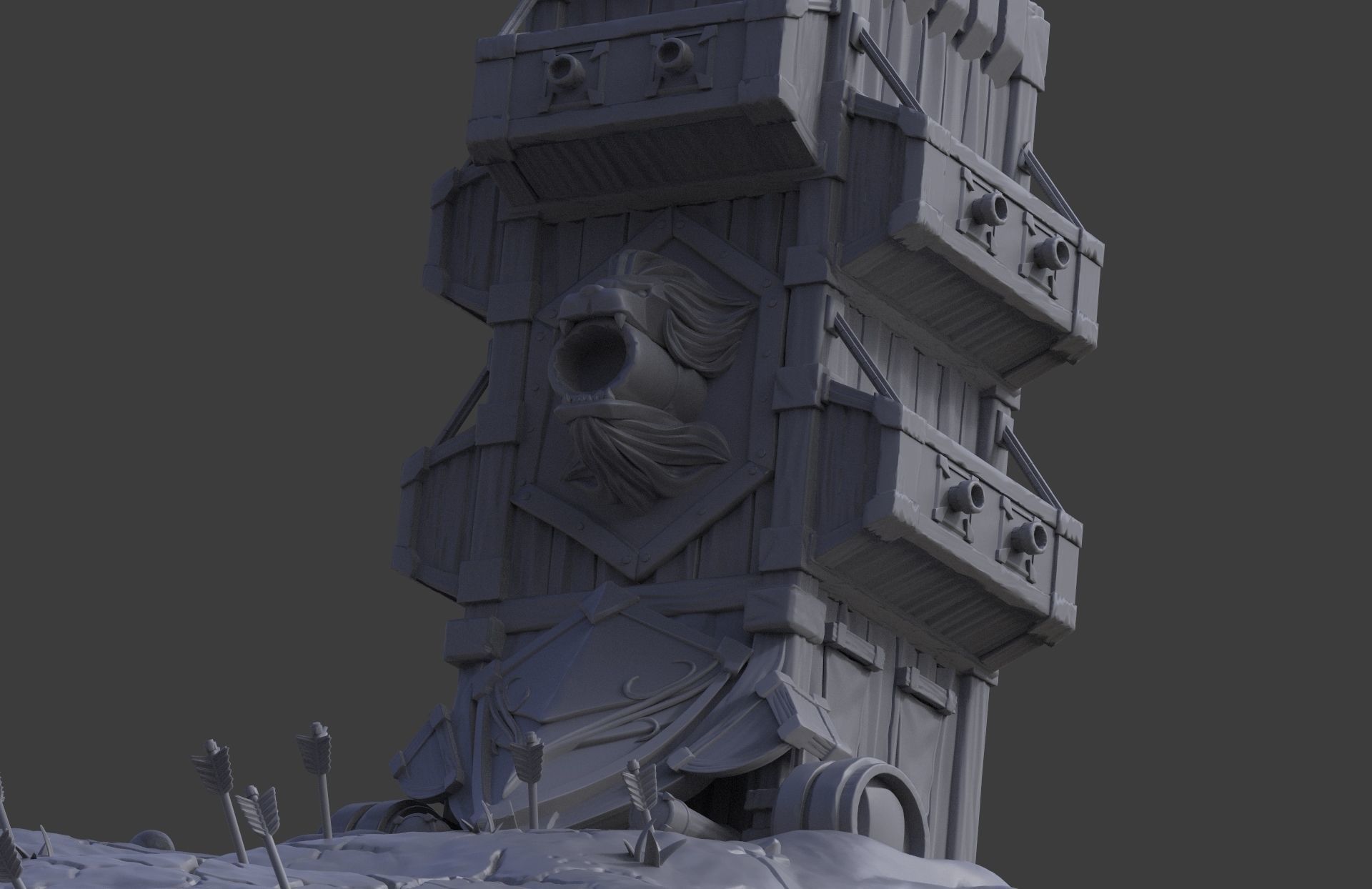 Battle for Azeroth - Chibi Diorama 3D print model_9