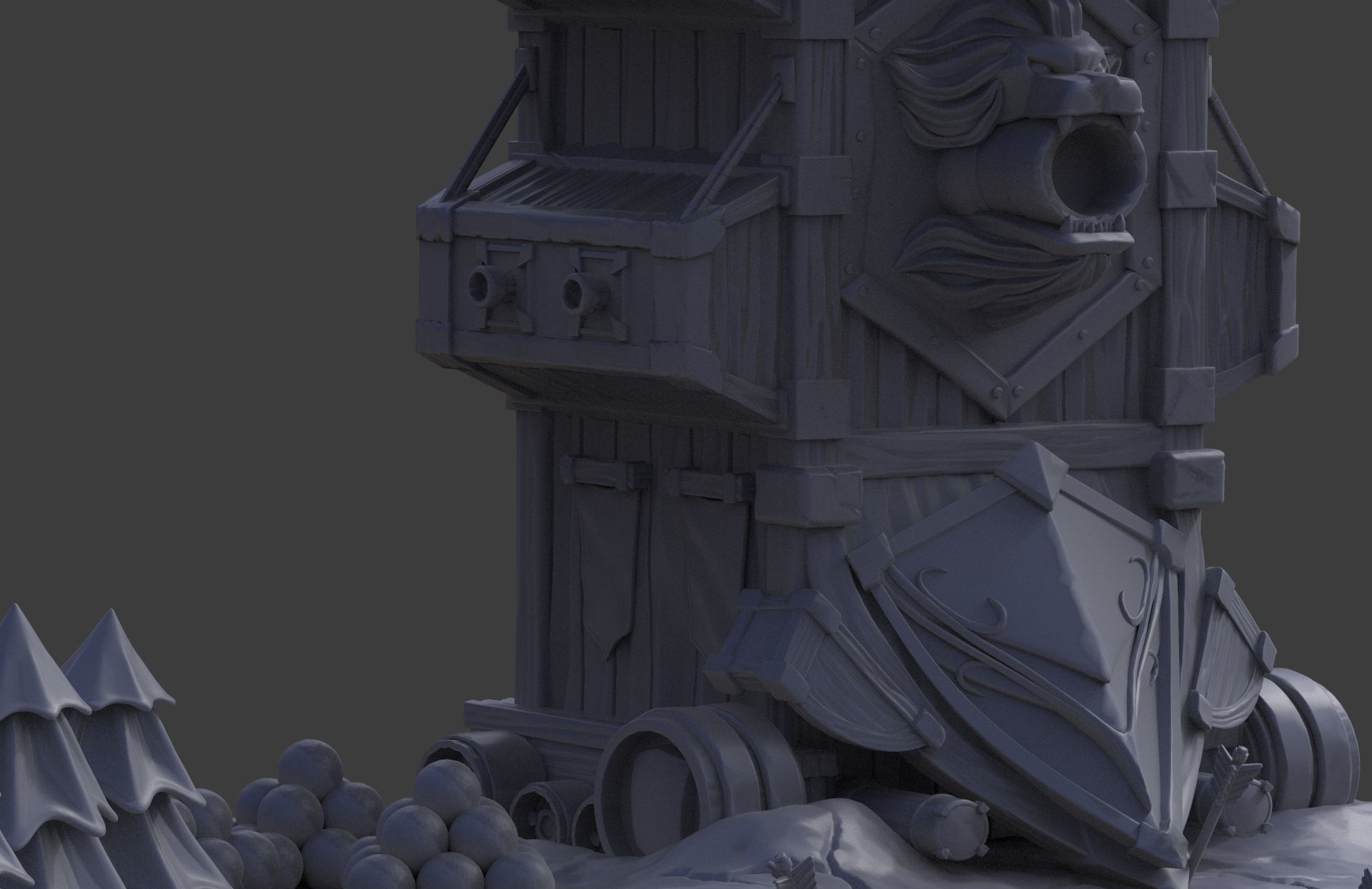 Battle for Azeroth - Chibi Diorama 3D print model_8