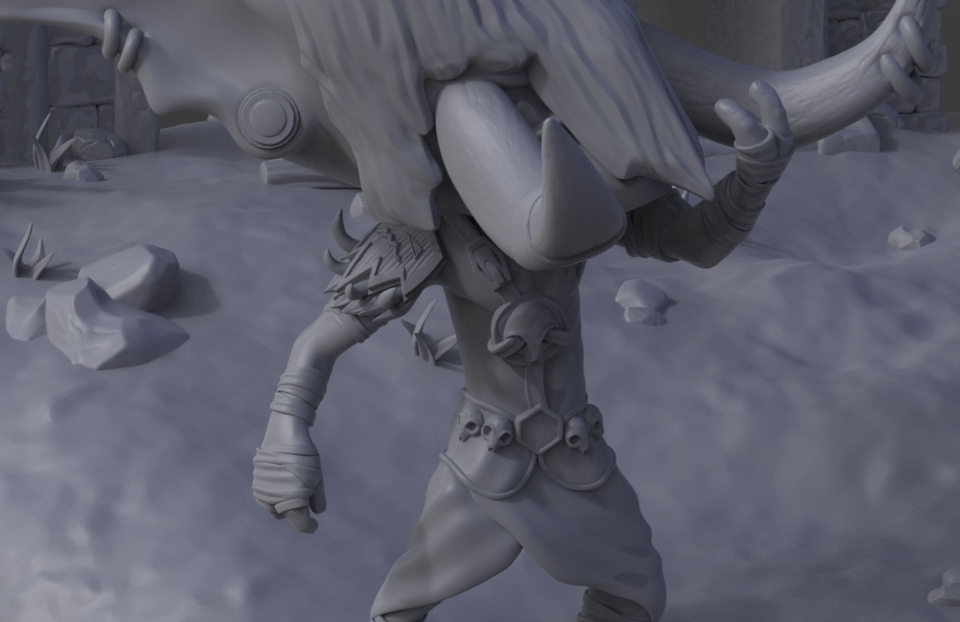 Battle for Azeroth - Chibi Diorama 3D print model_15