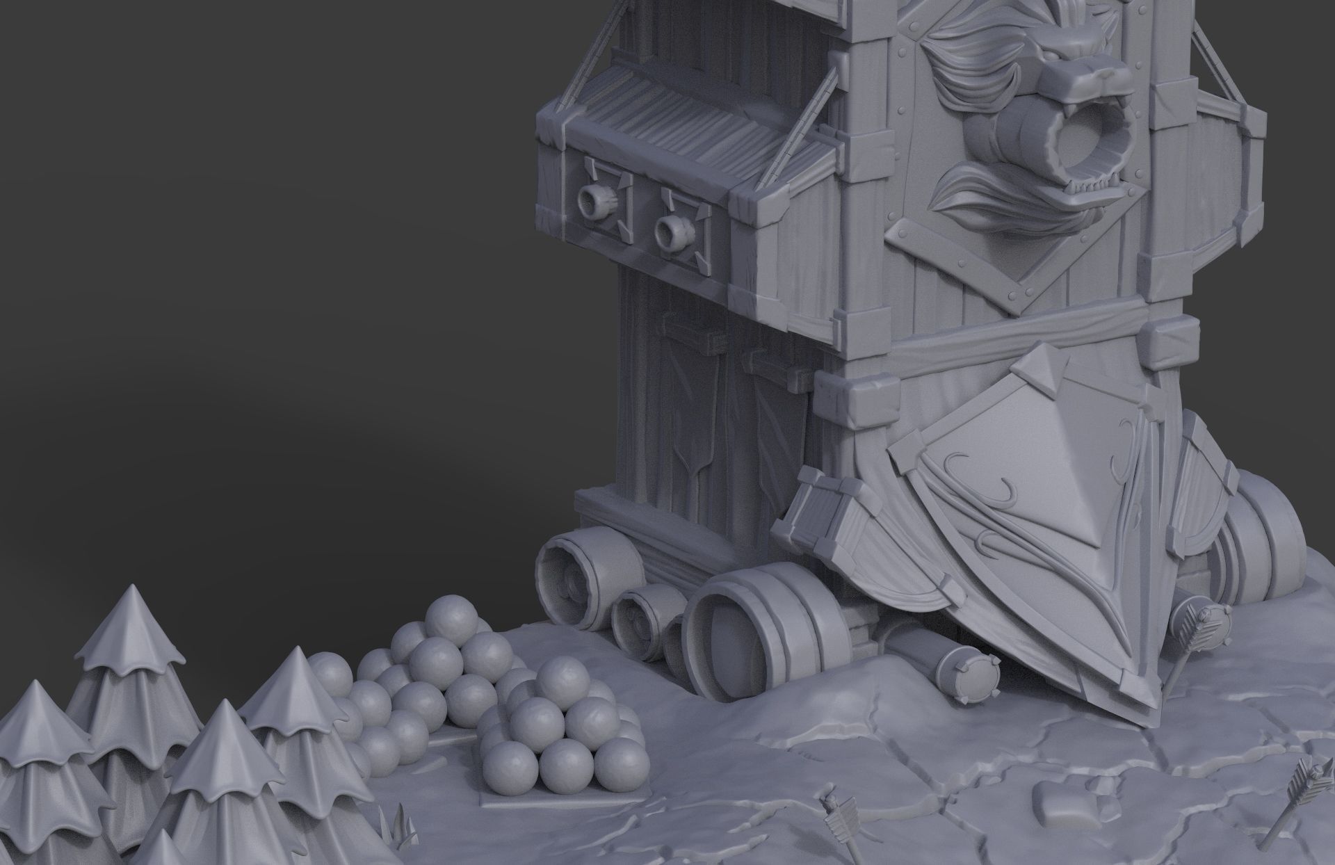 Battle for Azeroth - Chibi Diorama 3D print model_7