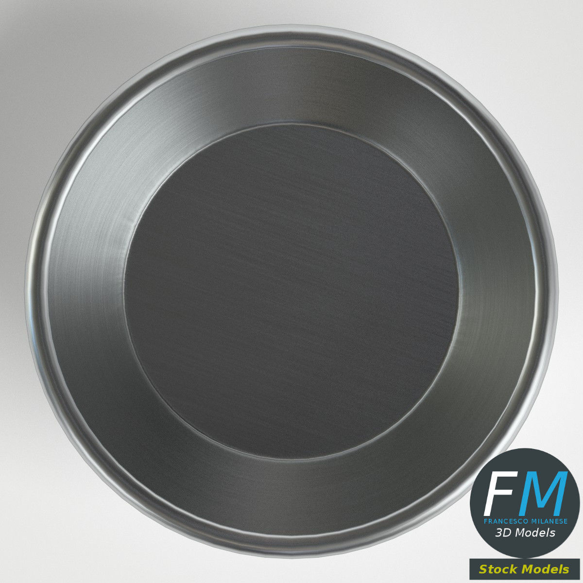 Dog bowl 2 3D model_6