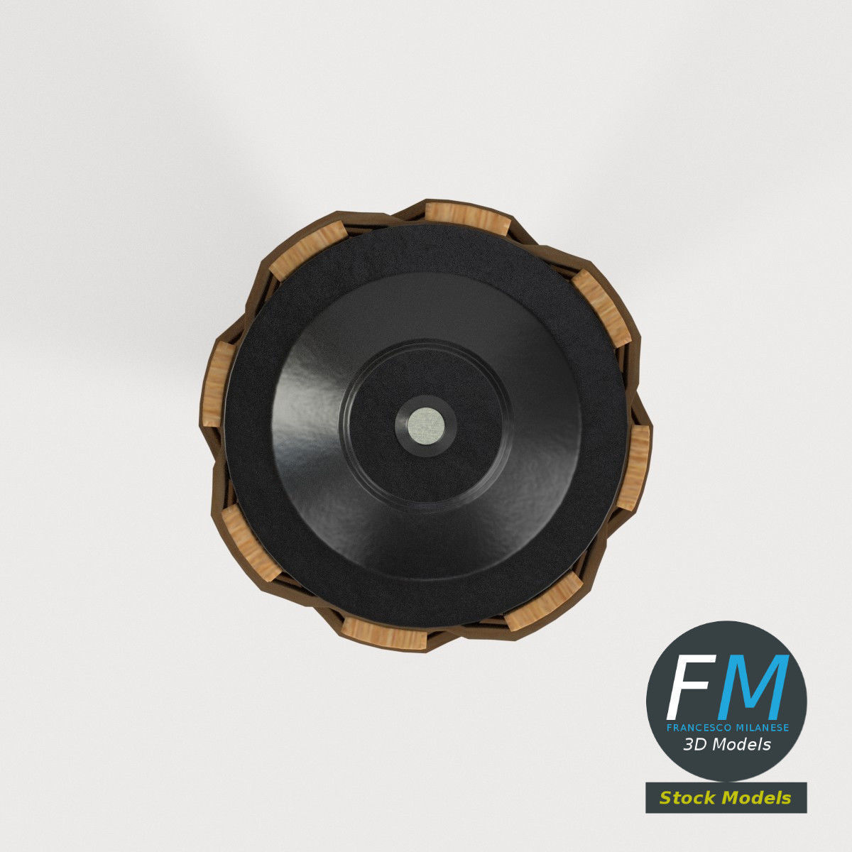 Garden Torch 2 3D model_6