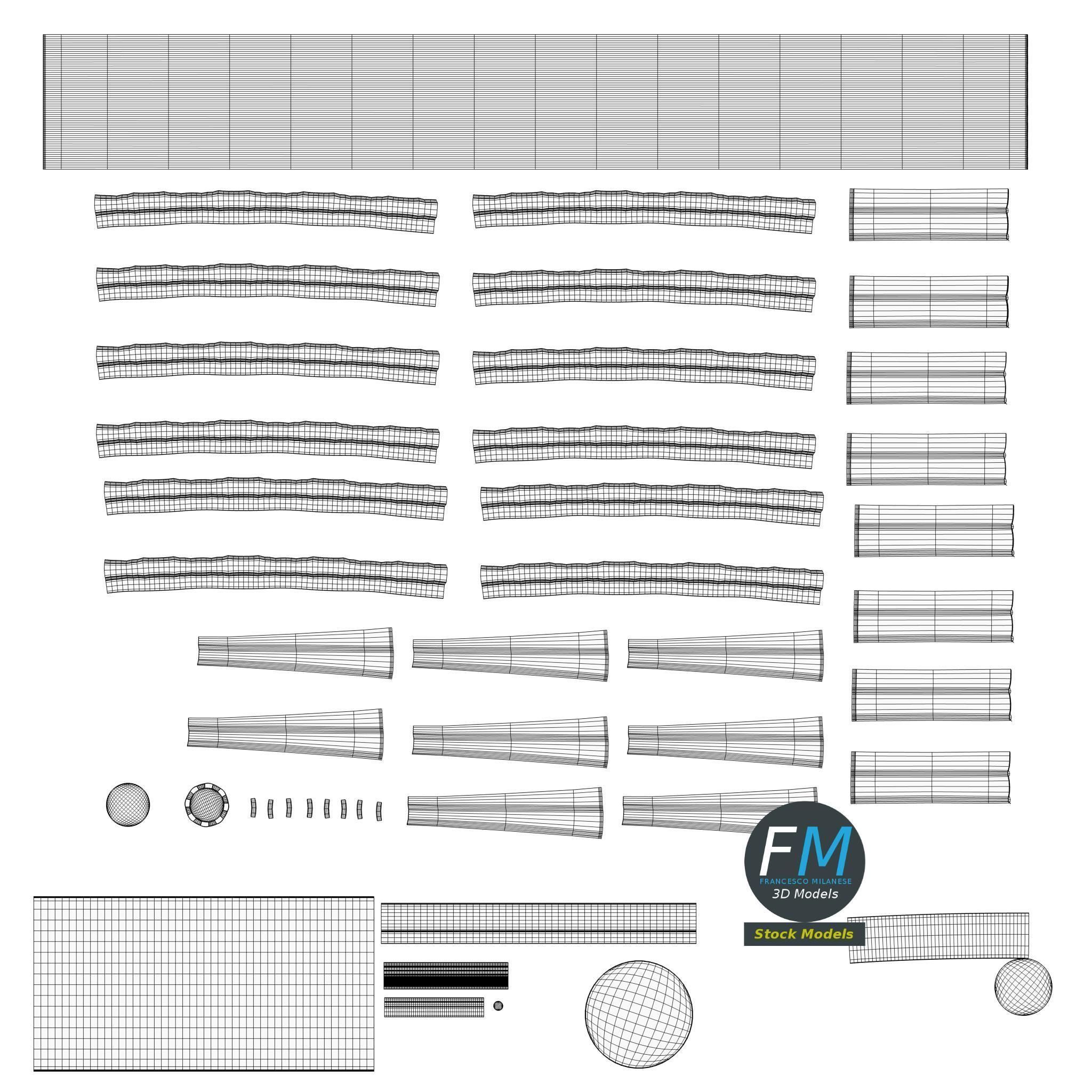 Garden Torch 2 3D model_11
