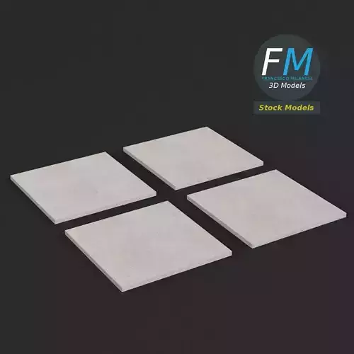 Square garden Steppers set