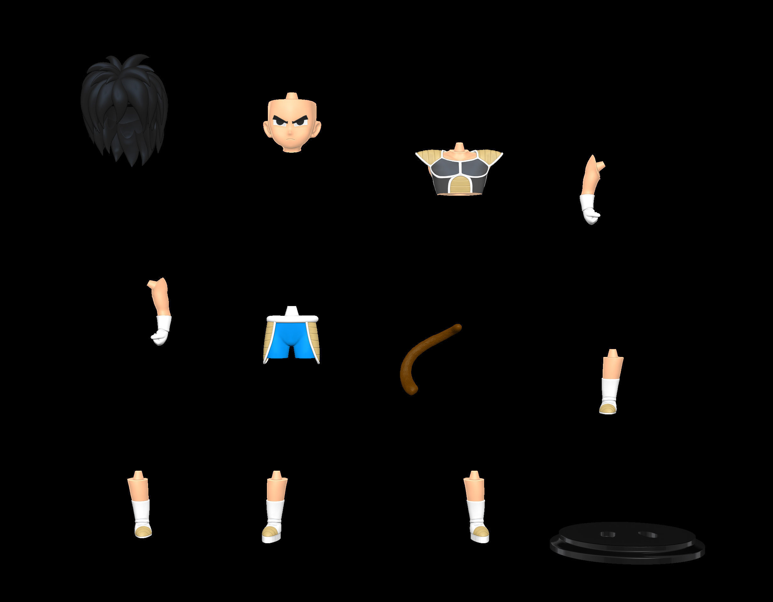 Dragon Ball Super Baby Broly 3D print model_14