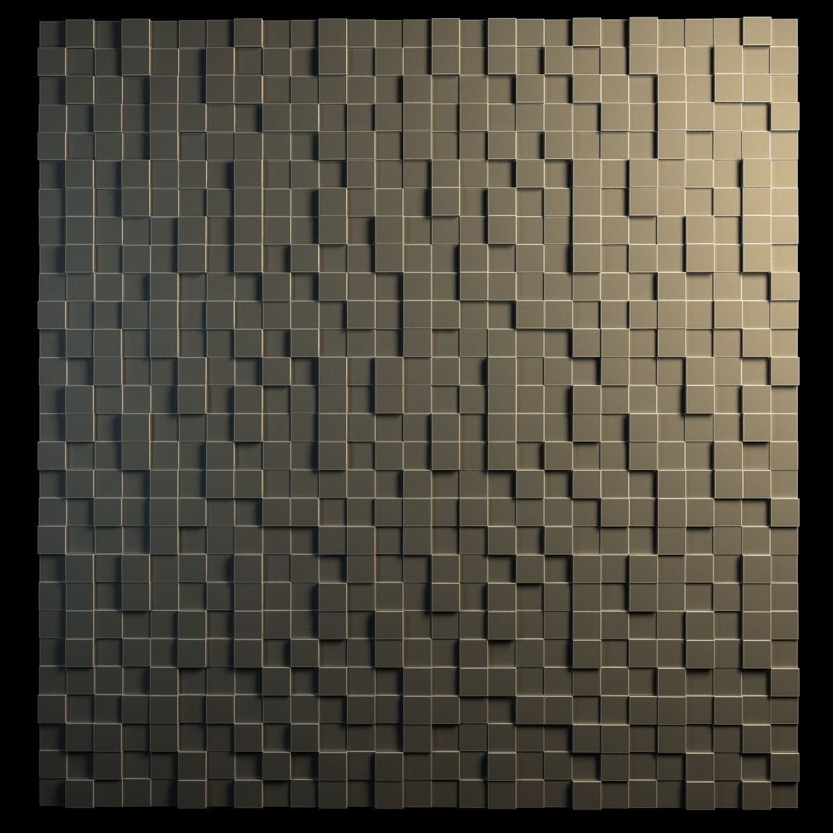 Teak Interior Cladding 3D Wall 3D model | CGTrader