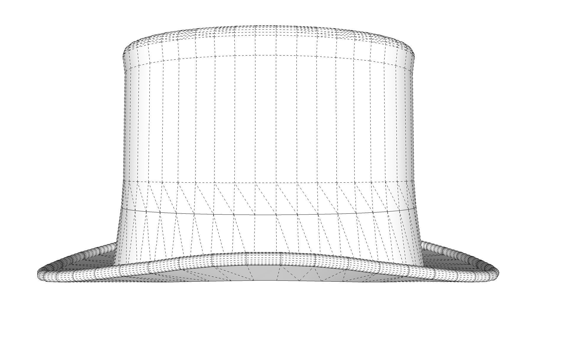 Top Hat 3D model_13