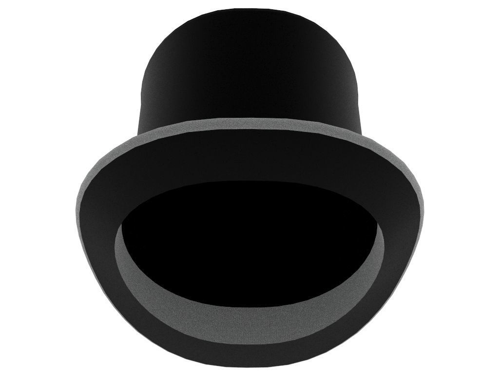 Top Hat 3D model_4