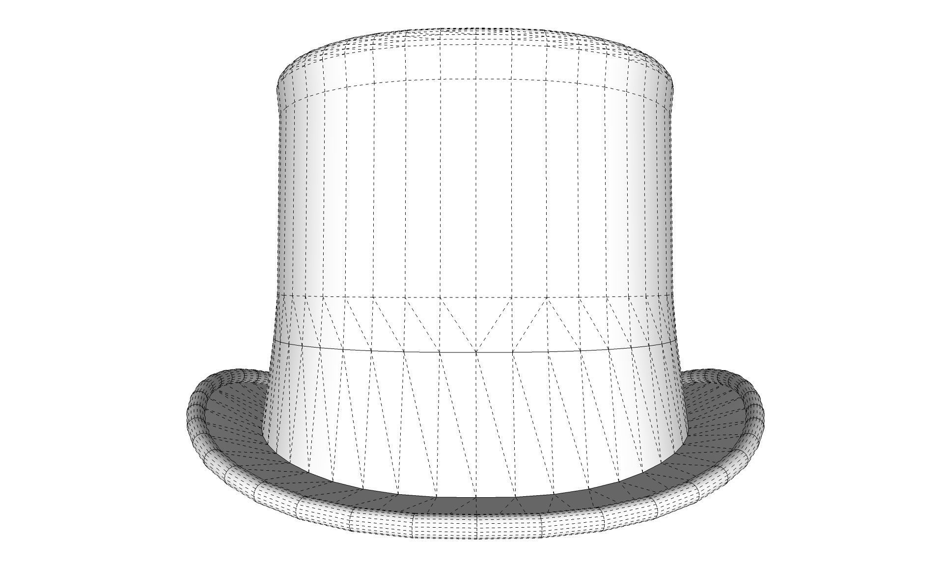 Top Hat 3D model_11