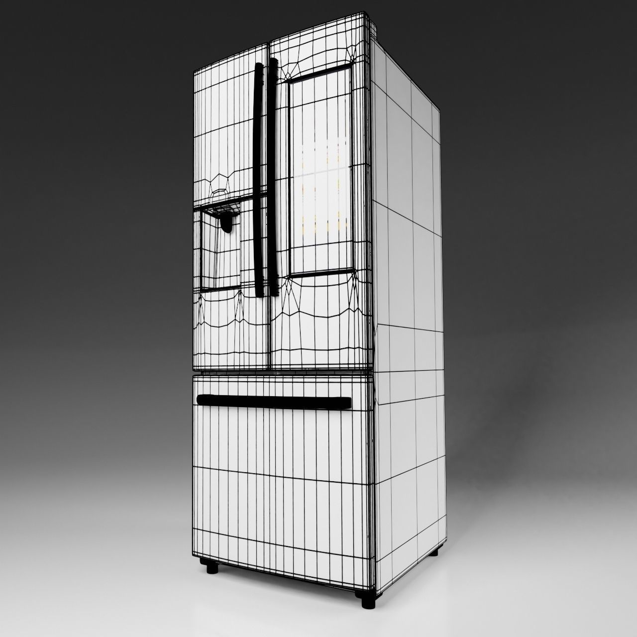 Samsung smart kitchen pack 3D model_8