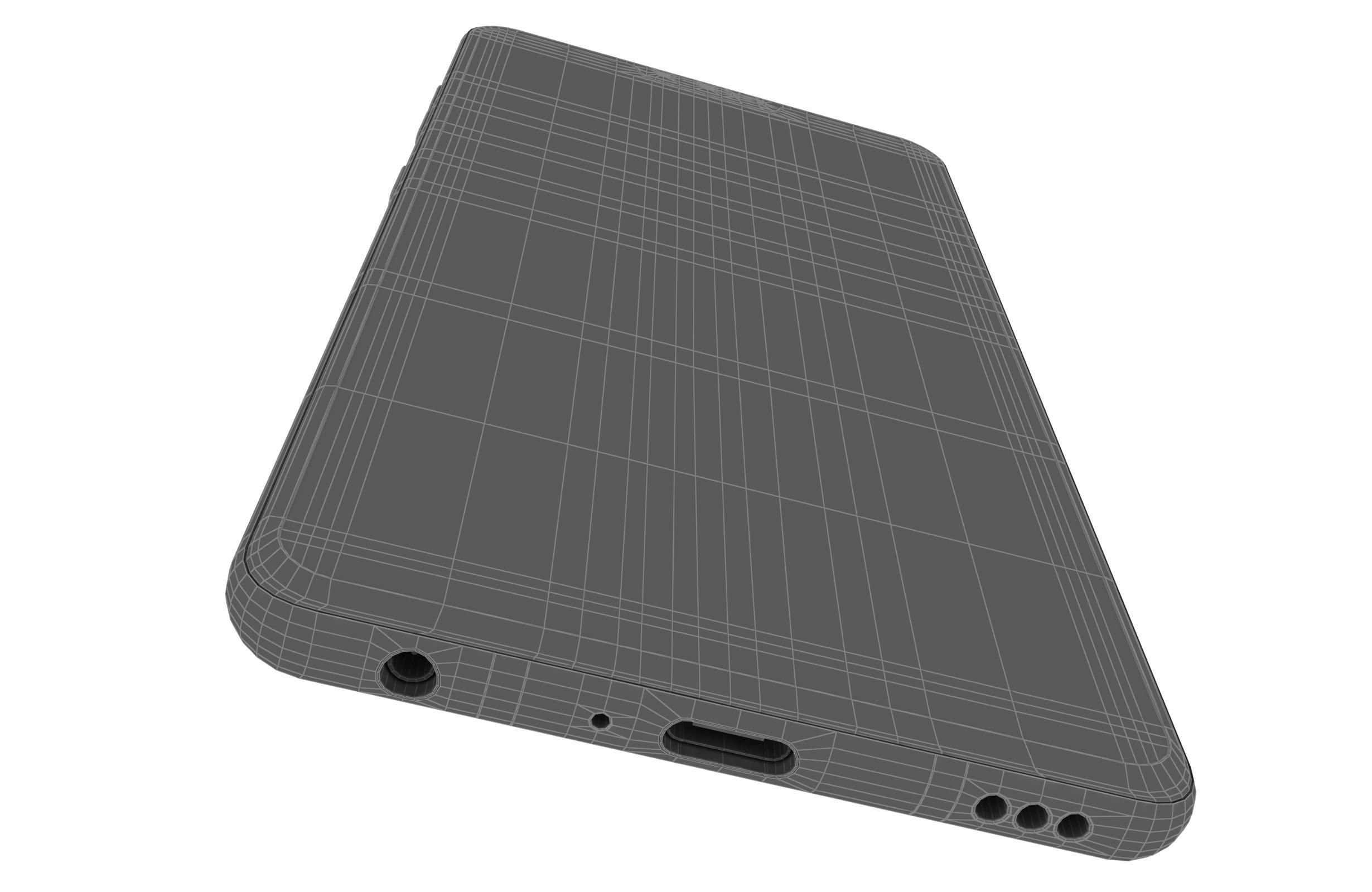 LG V40 ThinQ Moroccan Blue 3D model_15