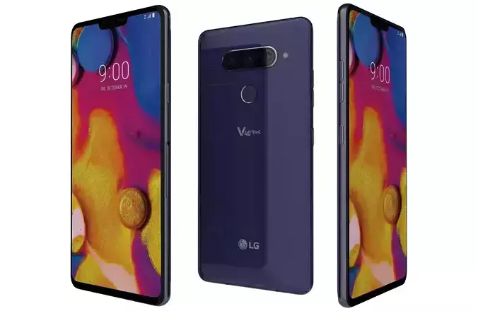 LG V40 ThinQ Moroccan Blue
