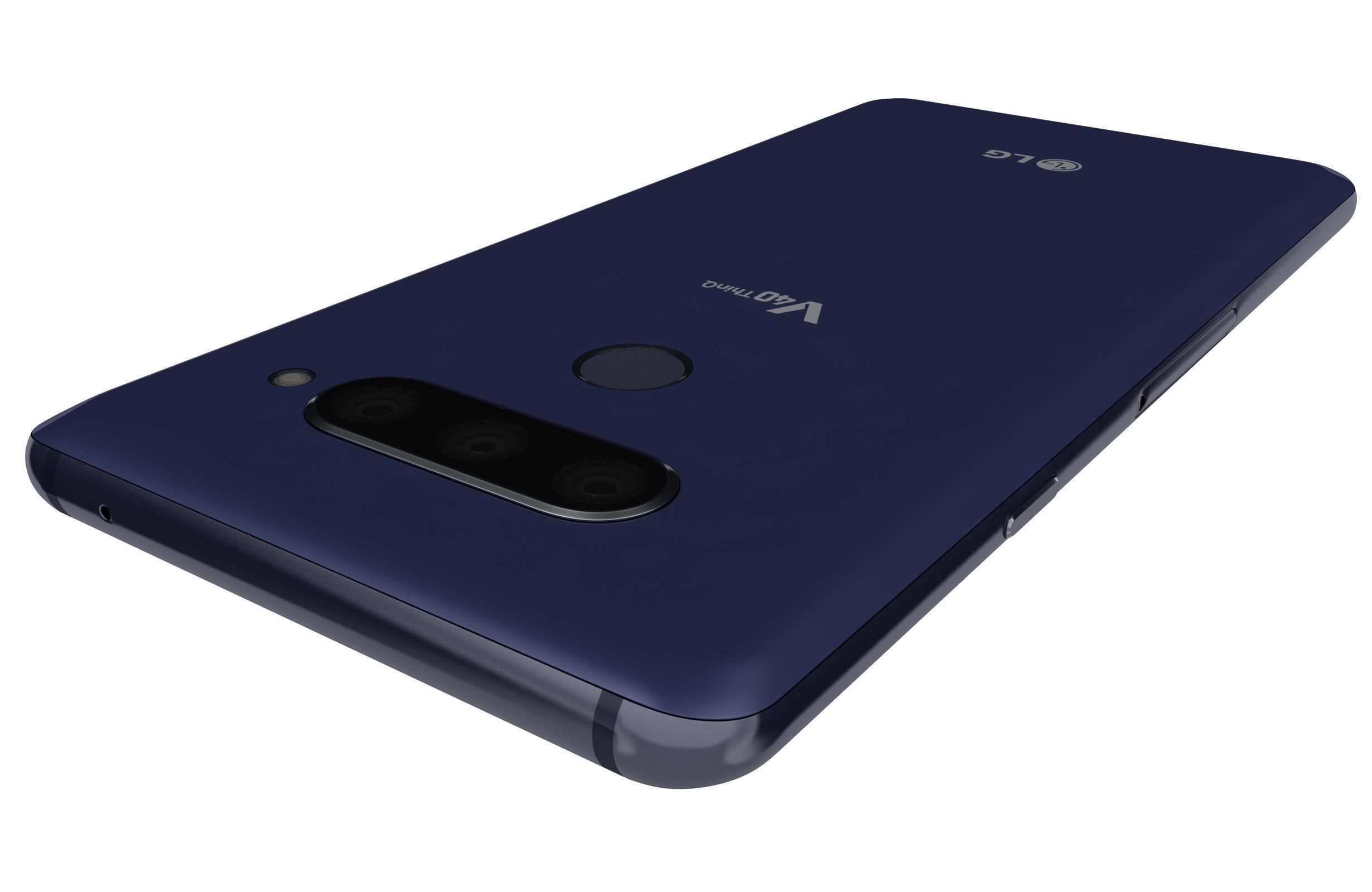 LG V40 ThinQ Moroccan Blue 3D model_11