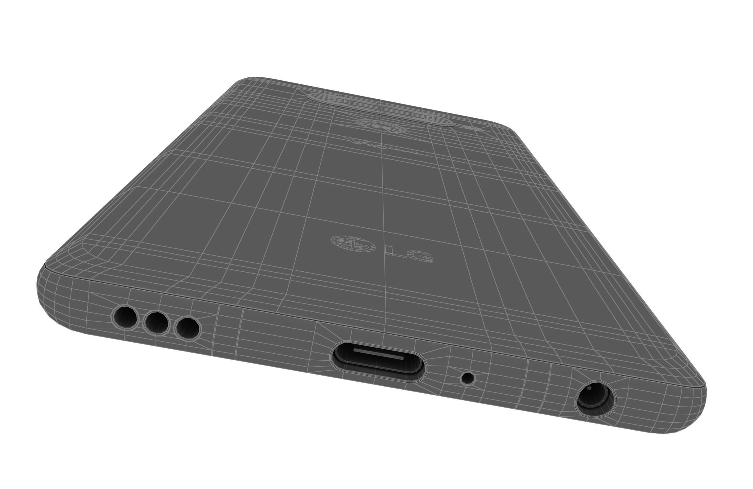 LG V40 ThinQ Moroccan Blue 3D model_17