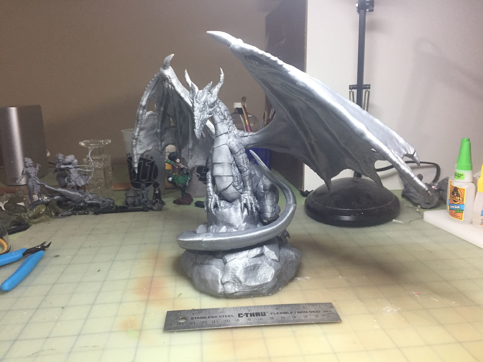 Dragon Character 3D print model_28