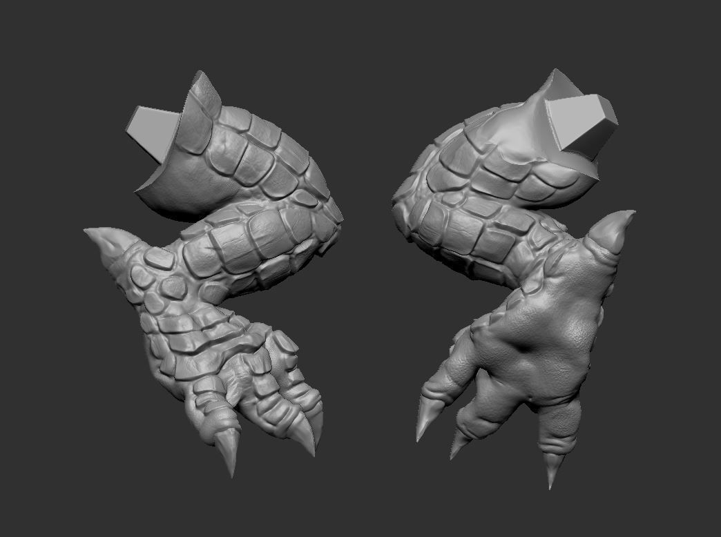 Dragon Character 3D print model_8