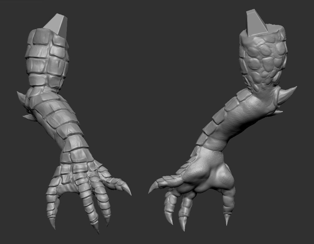 Dragon Character 3D print model_6