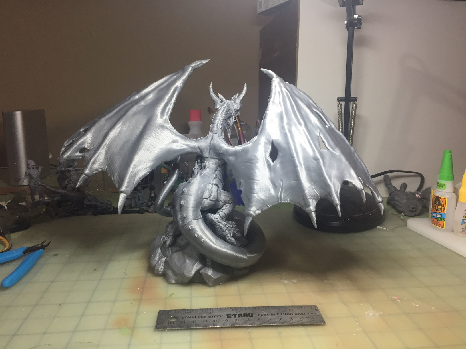 Dragon Character 3D print model_26