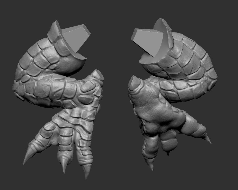 Dragon Character 3D print model_9