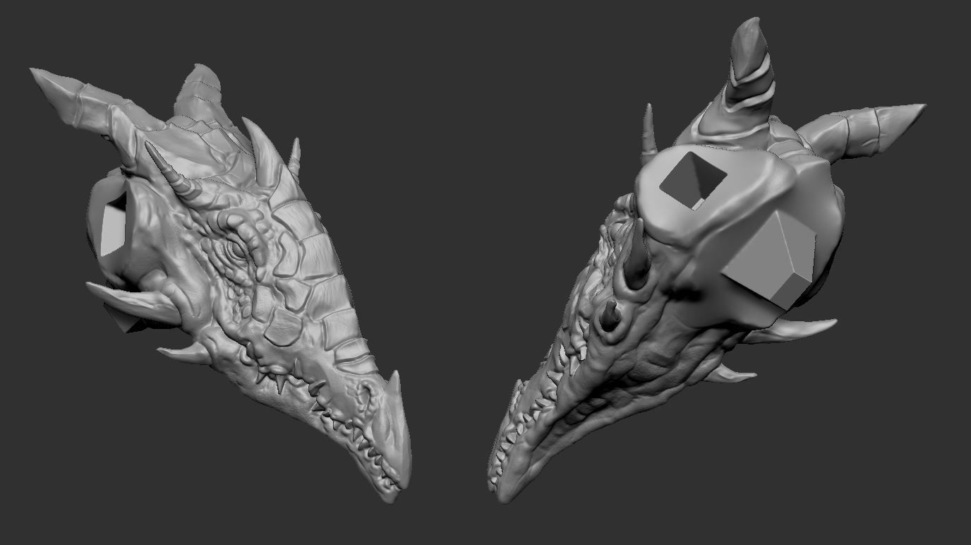 Dragon Character 3D print model_2
