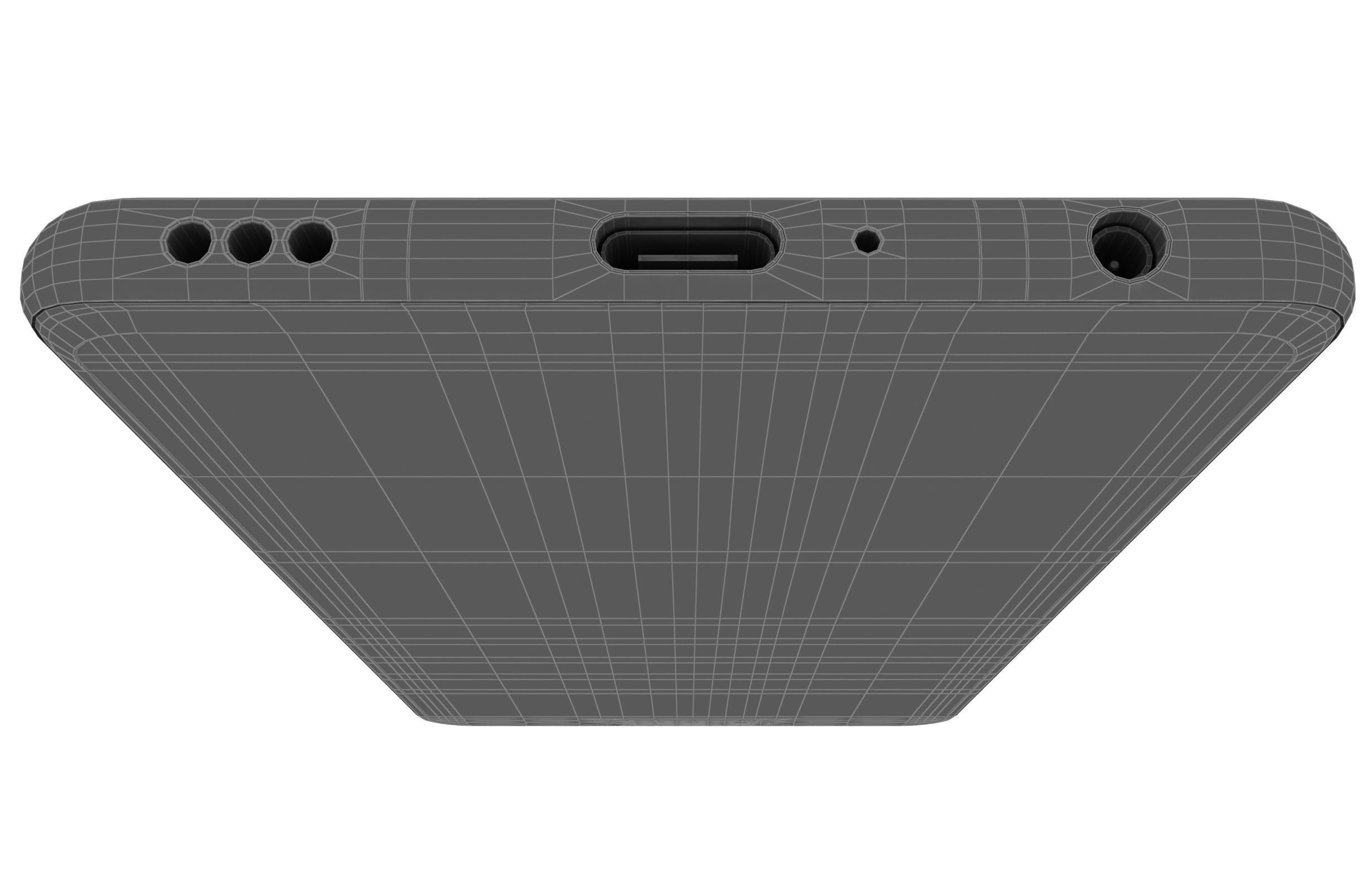 LG V40 ThinQ Platinum gray 3D model_21