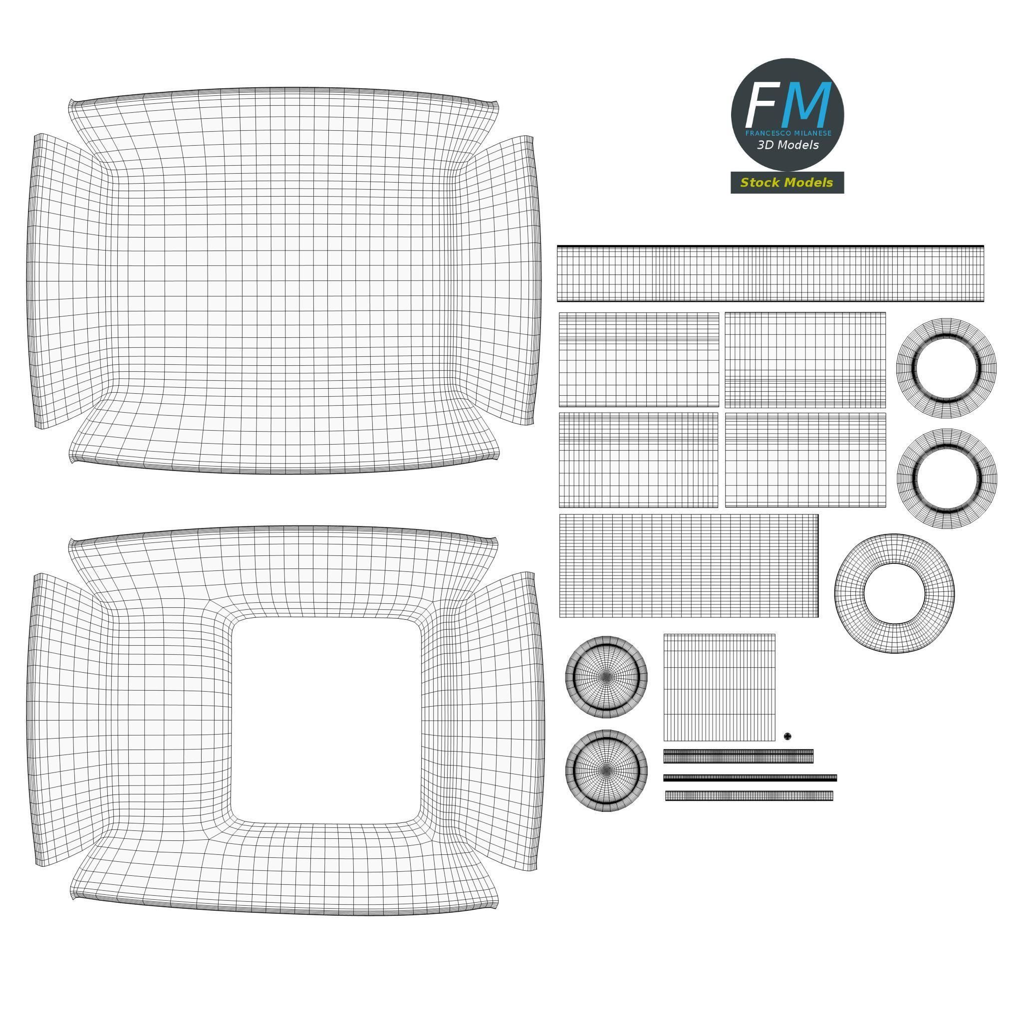 Vintage Joystick 3D model_13