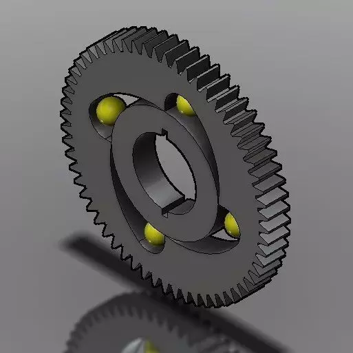 Over Running Clutch Free 3D model_0