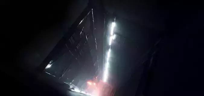 Elevator Shaft Modular Low-poly 3D model