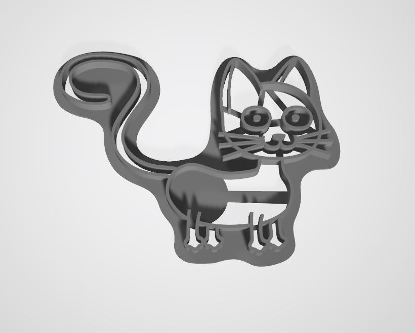 CUTTING FOR COOKIES ON A BLUE TRACTOR 3D print model_10