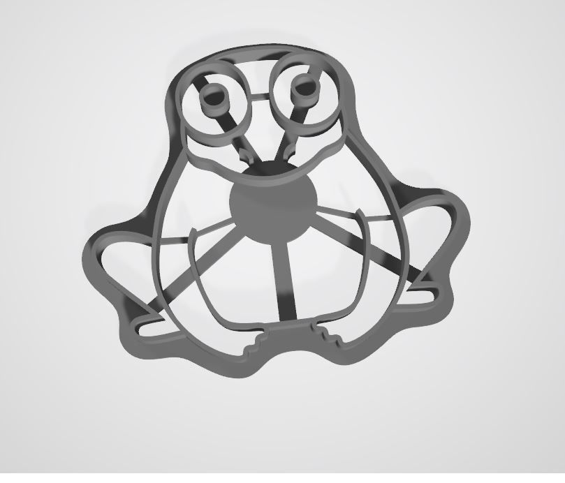 CUTTING FOR COOKIES ON A BLUE TRACTOR 3D print model_11