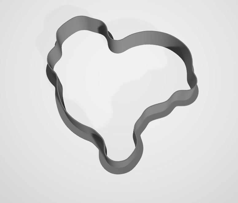 CUTTING FOR COOKIES ON A BLUE TRACTOR 3D print model_28