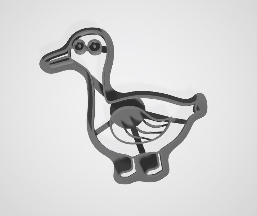 CUTTING FOR COOKIES ON A BLUE TRACTOR 3D print model_5