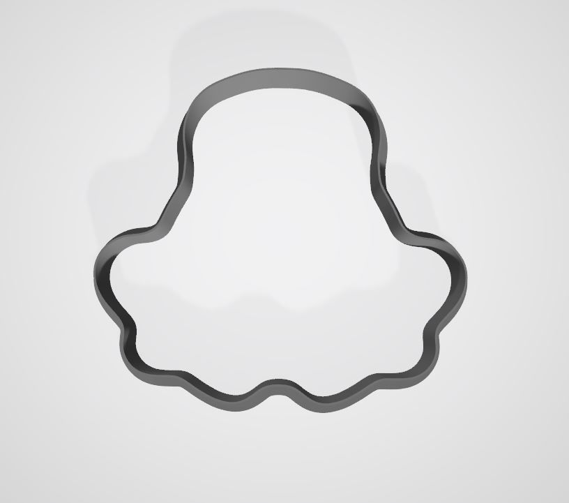 CUTTING FOR COOKIES ON A BLUE TRACTOR 3D print model_26