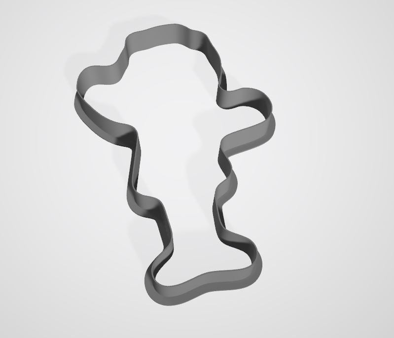 CUTTING FOR COOKIES ON A BLUE TRACTOR 3D print model_21