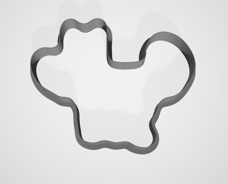 CUTTING FOR COOKIES ON A BLUE TRACTOR 3D print model_30