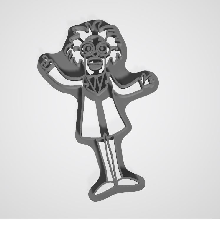 CUTTING FOR COOKIES ON A BLUE TRACTOR 3D print model_6