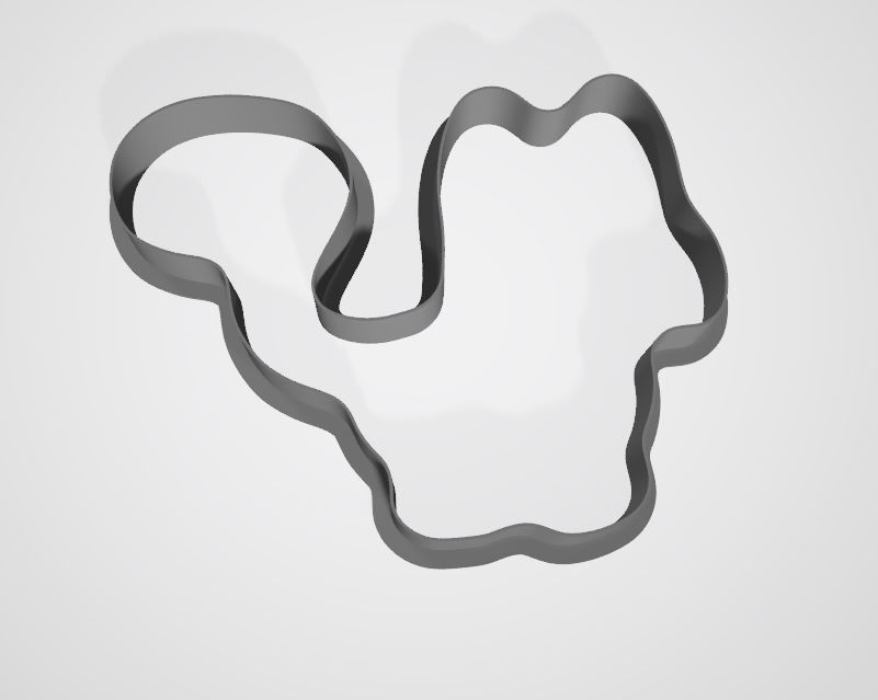 CUTTING FOR COOKIES ON A BLUE TRACTOR 3D print model_25