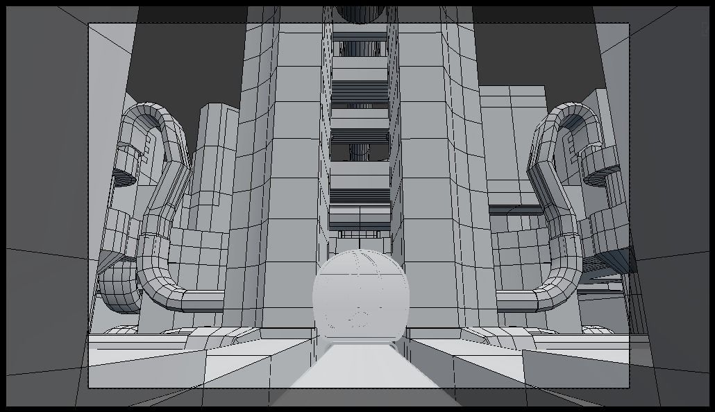 Sci-fi city block 3D model_10