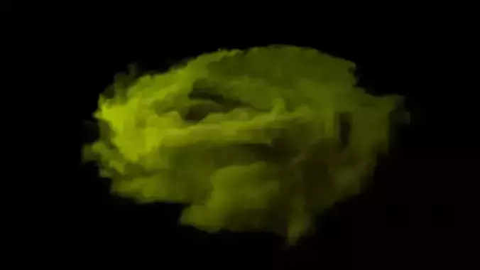 Tornado powder 3D model