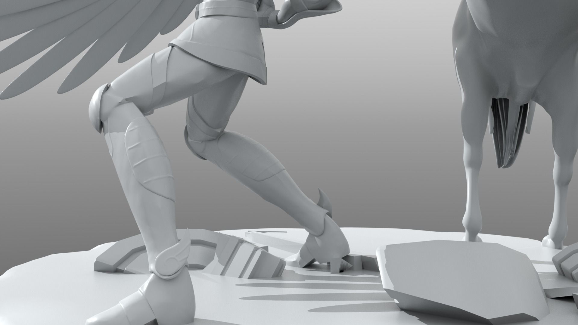 PEGASUS RYU SEIKEN Seiya from Saint Seiya 3D print model_14