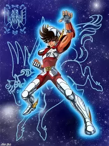 PEGASUS RYU SEIKEN Seiya from Saint Seiya 3D print model